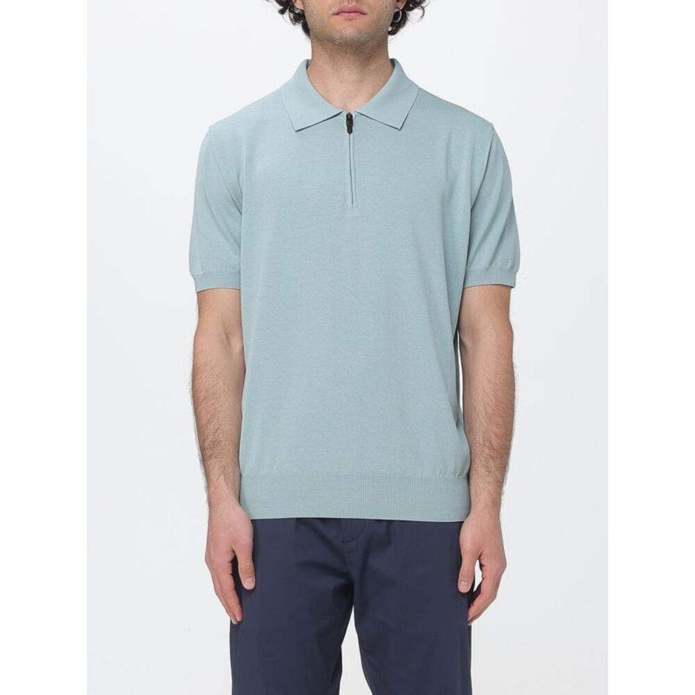 Canali Polo Shirt Men Dust